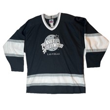 Vintage Planet Hollywood Las Vegas Jersey - size Medium Black Shirt picture