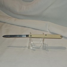 Vtg Schrade+ USA 102 Melon/Produce/Razor Blade Pocket Knife, PLS READ, SEE PICS  picture