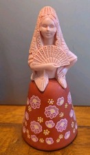 Avon Topaze Vintage 1970 Figural Woman Molded Glass Belles Of The World picture