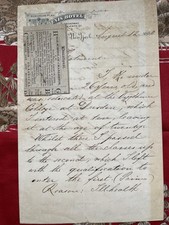1880 job application: Wants position of French teacher at HS of Charleston picture