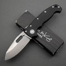 RARE Demko MG AD20 WhaleShark (Full Size) MagnaCut, Black Textured G10 USA Made picture