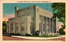 Vintage Postcard - United States Post Office Building Stroudsburg Pennsylvania picture