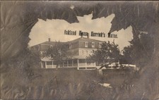 Herricks Brooksville Maine ME Oakland House c1910 Real Photo Postcard bhn picture