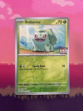 Pokemon Card Bulbasaur Best Buy Promo 001/165 Near Mint picture
