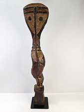 African Baga Snake Guinea, Guinea Bassau, Africa Wooden Statue Vintage picture