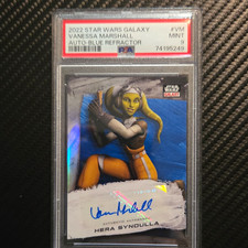 Topps 2022 Star Wars Galaxy Hera Syndulla Vanessa Marshall Auto PSA 9 /150 picture