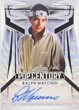 Ralph Macchio Karate Kid 2023 Leaf Pop Century Silver Auto 8/8 #BA-RM1 Cobra Kai picture