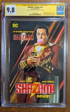 Shazam: Origins photo cover TPB__CGC 9.8 SS__Signed by Zachary Levi picture