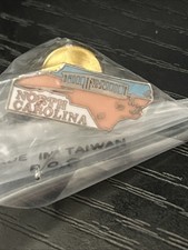 North Carolina Travel Souvenir Lapel Pin by MAFCO Antique Airplane Small Size  picture