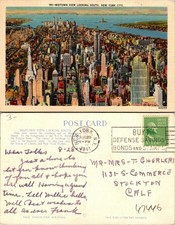 Midtown View Looking South NY Postcard used 47446 picture