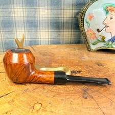 ‘65-‘71 Charatan Era BEN WADE Flame Grain COLINDALE 50 Stack/Chimney Estate Pipe picture