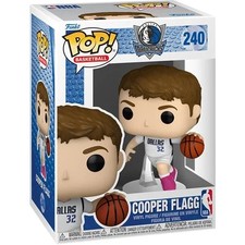 Funko POP Cooper Flagg NBA Dallas Mavericks Figure 240 + Protector picture