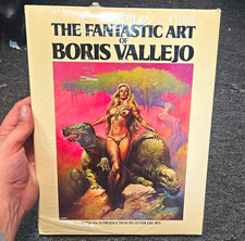 The Fantastic Art of Boris Vallejo 1978 1st Ed HC Signed Ltd #341/500 SEALED picture