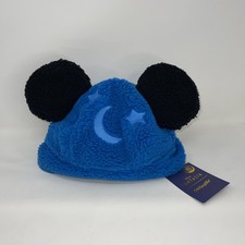 Disney X Cakeworthy Fantasia Sorcerer Mickey Mouse Ears Sherpa Beanie New wtags  picture