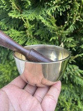 Beautiful Golden Temple Bell Tibetan Meditation Healing  Singing Bowl picture