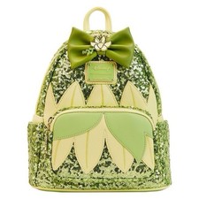 Loungefly The Princess and the Frog TIANA Sequin Series Cosplay Mini Backpack picture