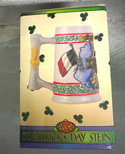 Budweiser Tradition & Heritage 2002 St. Patrick's Day Breweriana Stein picture
