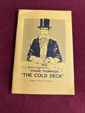 Frank Thompson’s The Cold Deck - 1st Ed 1976 From the library of the Amazing picture