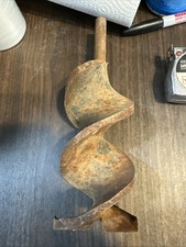 USED Antique 2 3/4 Auger Drill Bit Wood Boring Timber Framing Tool Vintage picture
