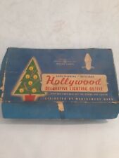 Vintage Holly Wood Decorative Christmas Lighting Mazda Lamps By G.E.  picture
