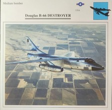 Douglas B-66 B66 B 66 Destroyer Picture Original Aircraft Vtg Collector Card    picture
