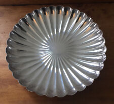Stunning Vintage Scalloped ELKINGTON 38385 Silver Plate England Large Bowl 10.5” picture