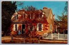 Postcard Brush-Everard House Williamsburg Virginia  E 22 picture
