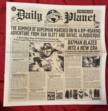 NYCC 2025 SUPERMAN DAILY PLANET SPECIAL EDITION DC BOOTH EXCLUSIVE NEWSPAPER picture
