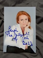Sarah Ferguson Dutchess Of York Autograph Signed Photo picture