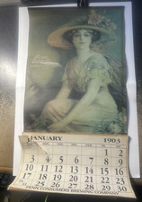PENN CONSUMERS Brewing Co., Philadelphia, PA, 1903 Beer Calendar picture