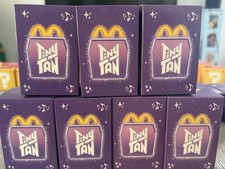 McDonald's Tiny Tan BTS 2025 Throwback Edition Happy Meal Toys  Set of 7 Sealed picture