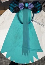 Disney Parks Minnie Mouse Main Attraction Ear Headband Haunted Mansion picture