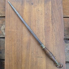 F. Dick Sharpening Steel Vintage Honing Rod Germany Great Condition picture
