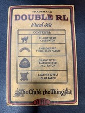 RRL Double RL Fall 26 Motorcycle Club Patches Hill Top Climbers Set Of 4 New picture