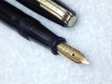 LOT# 422S. VINTAGE WATERMAN 'S FOUNTAIN PEN. FLEX NIB, M TO BB (1.5 mm) picture