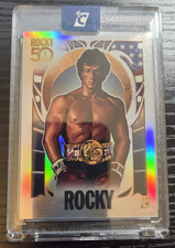 2026 CardSmiths  -Rocky Balboa 50th ANNIVERSARY - Refractor   SN:  1,579 / 1,976 picture