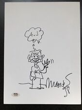 1998 Vintage SERGIO ARAGONES Signed Original Sketch Mad Magazine Art PSA picture