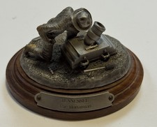 1998 Chilmark Tennessee The Mortarman Civil War Pewter Chernak #87/2500 picture