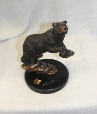 Yona Bear Big Sky Carvers Bear Marc Pierce Sculpture Original Numbered A137 picture
