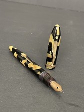 Vintage Sheaffer Lifetime Jumbo OS Balance Ebonized Pearl Fountain Pen 5 7/8 picture