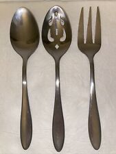 Set Serving pcs GIBSON WESTBURY 18/0 Stainless Steel Spoon, slotted spoon, fork picture