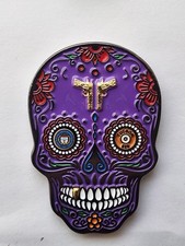 🔥ATF Phoenix Tucson Sugar Skull PURPLE VARIANT Federal Police Challenge Coin picture