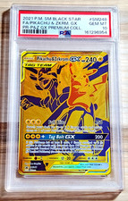 2021 Pokemon Tag Team PIKACHU & ZEKROM GX #SM248 Black Star Promo PSA 10 Gem picture