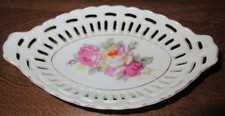 Oval Floral Trinket Dish picture
