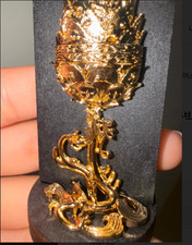 National Museum of Korea  Goods Baekje Gilt-Bronze Incense Burner Model Goods picture
