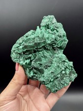 Malachite 540G Natural Velvet Malachite Crystal Rough Raw Mineral Stone picture