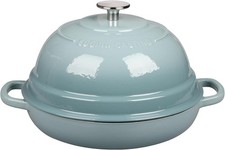 6 Quart Enameled Cast Iron Dutch Oven for Sourdough Bread, Le Creuset with Dual picture