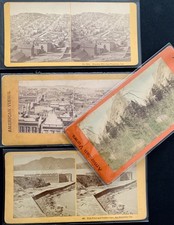 Four Original San Francisco & California Views American Stereoviews Stereocards picture