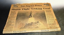 Los Angeles Times april 13 1981 space shuttle Launch Best Photo Out There Whole  picture