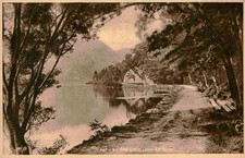 Path by the Loch Loch Katrine Vintage Postcard picture